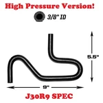 High Pressure J30R9 100PSI Sidewinder 3/8" Mandrel-formed Rubber Fuel Hose 45 90. Fixed Price $34.47.