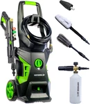 Earthwise PW20502B Psi 13-AMP Electric Corded Pressure Washer With Foam Can. Fixed Price $305.31.