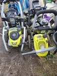 Lot Of 8 New Power Washer Husqvarna And Ryobi Gas Honda Engine Local Pick Up. Fixed Price $1000.00.