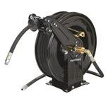 Powerhorse Auto-rewind Pressure Washer Hose Reel 4000 Psi 50FT. Capacity. Fixed Price $208.00.