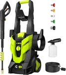 Electric Pressure Washer, 2.5 Gpm Power With 4 Quick Connect Green. Fixed Price $69.99.