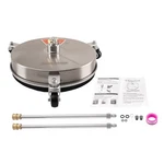 15IN Pressure Washer Surface Cleaner 4200PSI With Extension Wands 3 Wheels. Fixed Price $82.95.