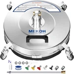 Mekoh 18" Pressure Washer Surface Cleaner 4500 Psi Wheels Stainless Steel Powe. Fixed Price $117.38.