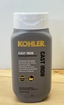 Kohler K-23725-NA Cast Iron Cleaner, For Kitchen And Bathroom, 8 Oz Bottle,. Fixed Price $19.95.