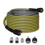 Tutuluck Flexible Pressure Washer Hose 50FT 1/4'' Kink Resistant 3600 Psi Pow.... Fixed Price $49.29.