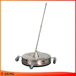 20" Pressure Washer Surface Cleaner Stainless Steel + Wheels 4000 Psi. Fixed Price $121.99.