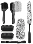 Fantasticlean Car Wheel Cleaning Pro Kit, 7PCS-WDK003, Black And White. Fixed Price $48.74.