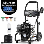 Efurden Gas Powered Pressure Washer 3500 Psi 2.3 Gpm 7HP-209CC 4-STROKE New. Fixed Price $239.99.
