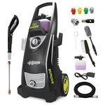 Sun Joe 2,500 Psi Pressure Washer W/14.9A Motor, Garden Hose Adapter (for Parts). Fixed Price $118.84.