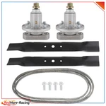 For John Deere L100 L108 L110 L111 L118 GY20995 Lawn Mower Deck Rebuild Kit 42". Fixed Price $70.99.