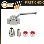 Stainless Steel High Pressure Washer Ball Valve Kit For 3/8" Power Hose. Fixed Price $36.99.