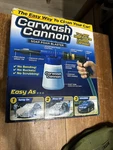 Ontel Carwash Cannon Foam Blaster Nozzle Gun For Car, Truck, Boat. Fixed Price $24.99.