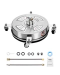 Vevor 14" Pressure Washer Surface Cleaner Stainless Steel 4000 Psi With 2 Wands. Fixed Price $61.99.