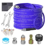25FT Sewer Jetter Kit For Pressure Washer, 5800PSI Drain Feet,. Fixed Price $58.99.