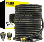 Pohir 150FT 1/4" Pressure Washer Wire Hose 4200PSI Flexible Power Extension. Fixed Price $129.86.