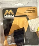 Screw Coupler Mi-t-m AW-0023-0490 Rated For 4000 Psi 3/8 Fnpt X M22. Fixed Price $10.55.