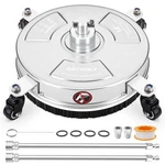 14" Pressure Washer Surface Cleaner, Stainless Steel Power At.... Fixed Price $84.37.