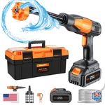 Sealight Cordless Pressure Portable Power Washer, 970PSI Car. Fixed Price $114.49.