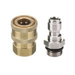 Mingle Pressure Washer 6.35MM Npt To Qc, Brass And Stainless Steel. Fixed Price $20.31.