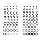 Tool Daily Pressure Washer Rings Kit For Pump, Hose, Gun, Wand, Black. Fixed Price $14.76.