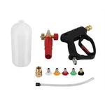 5000 Psi Short High Pressure Washer Gun Foam Cannon Kit For Car Washing. Fixed Price $42.50.