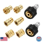 Ennsoo Pressure Washer Quick Connect Fittings Adapter Set. Fixed Price $41.62.