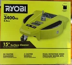 RY31SC15, Ryobi In. 3400 Psi Pressure Washer Surface Cleaner With Wheels. Fixed Price $65.00.