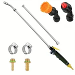 Sprayer With 3 Types Of Nozzles, Fan Replacement Wand, St.... Fixed Price $26.49.