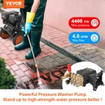 4400 Psi Pressure Power Washer Replacement Pump Gpm 1" Shaft Sae Bolt Pattern. Fixed Price $205.95.