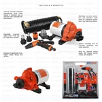 Seaflo 3.0GPM Washdown Deck Pump Caravan Rv Boat Yacht Marine Kit 12V Portable. Fixed Price $165.01.