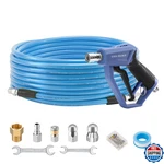 Ridge Washer Sewer Jetter Kit For Pressure 50FT, 3600 Psi Drain Cleaning. Fixed Price $58.99.