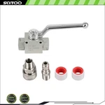 Stainless Steel High Pressure Washer Ball Valve Kit For Power Hose 3/8. Fixed Price $34.29.