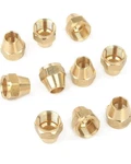 Ltwfitting 1/2" Od Short Sae 45 Deg Flare Nut,brass Tube.... Fixed Price $5.00.
