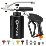 Pwaccs Dual Foam Cannon With Pressure Washer Short Gun, Conn.... Fixed Price $60.60.