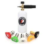 Tool Daily Foam Cannon With 1/4 Inch Quick Connector Liter 5 Pressure Washer. Fixed Price $26.80.