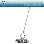 13.7" Pressure Washer Surface Cleaner W/ 4 Wheels Stainless Steel Brand New. Fixed Price $74.99.