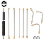 9 Pack Quick Connect 4000 Psi High Pressure Water Gun Extension Rod Set 1/4 Inch. Fixed Price $26.30.