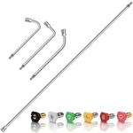 60" Pressure Washer Extension Wand,stainless Steel Power Extensio.... Fixed Price $58.87.