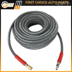 3/8" X 100FT 6000 Psi Hot Water Pressure Washer Hose 2-BRAID R2 Gray. Fixed Price $114.99.