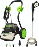 Greenworks 2000 Psi 1.2 Gpm Electric Pressure Washer 25FT Hose 35FT Cord 4 Nozzl. Fixed Price $186.29.