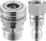 Ridge Washer Pressure Swivel Adapter, Stainless Steel M22 Pc, Silver. Fixed Price $21.46.