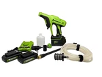 Greenworks 24V 600 Psi Pressure Washer Cordless Power Cleaner W/ (2) Batteries. Fixed Price $129.99.
