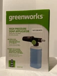 Greenworks High Pressure Soap Applicator 1/4" Quick Connect. Fixed Price $15.00.