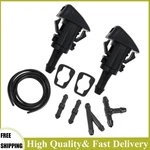 Windshield Wiper Washer Nozzle Kit - Universal Fluid Spray Jet & Hose For Cars. Fixed Price $6.55.