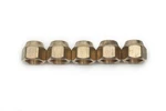 Ltwfitting 1/2" Od Flare Short Forged Nut,brass Tube Fittingpack .... Fixed Price $29.01.