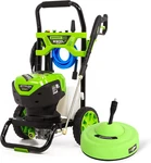 Pro 2300 Psi Brushless Electric Pressure Washer With Surface Cleaner Attachment. Fixed Price $524.99.