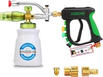 Dusichin Pressure Washer Gun Foam Cannon Dual Connector Shift Valve, Car. Fixed Price $63.99.