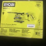 Ryobi 1800 Psi 1.2 Gpm Electric Pressure Washer RY141803 Stationary. Fixed Price $89.99.