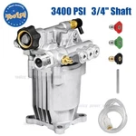 Toolcy 3/4" Shaft Horizontal Pressure Washer Pump, 2600-3400PSI 2.5 Gpm. Fixed Price $80.23.
