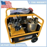 Agt Hot Water High Pressure Washer Machine 4000 Psi 13HP Diesel Burner. Fixed Price $3333.85.